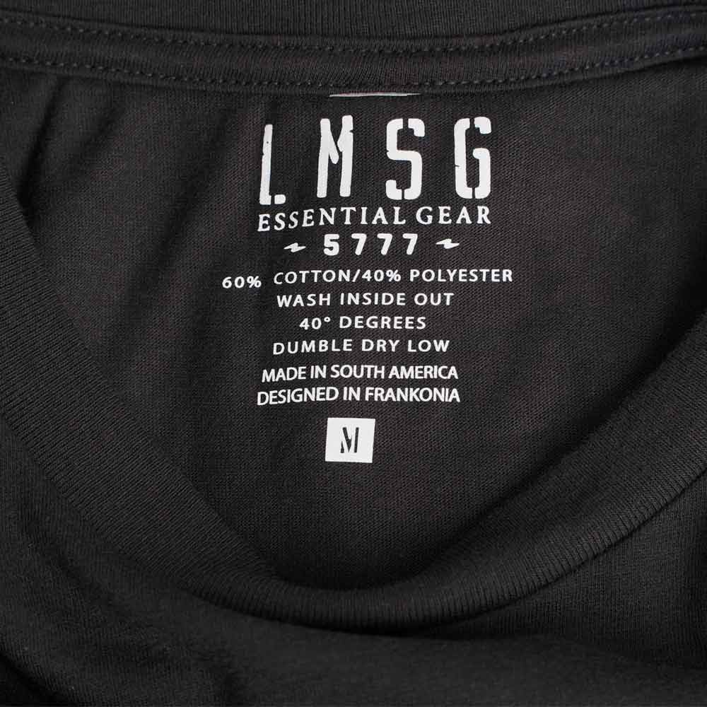 LMSGear T-Shirt Logo Nails schwarz