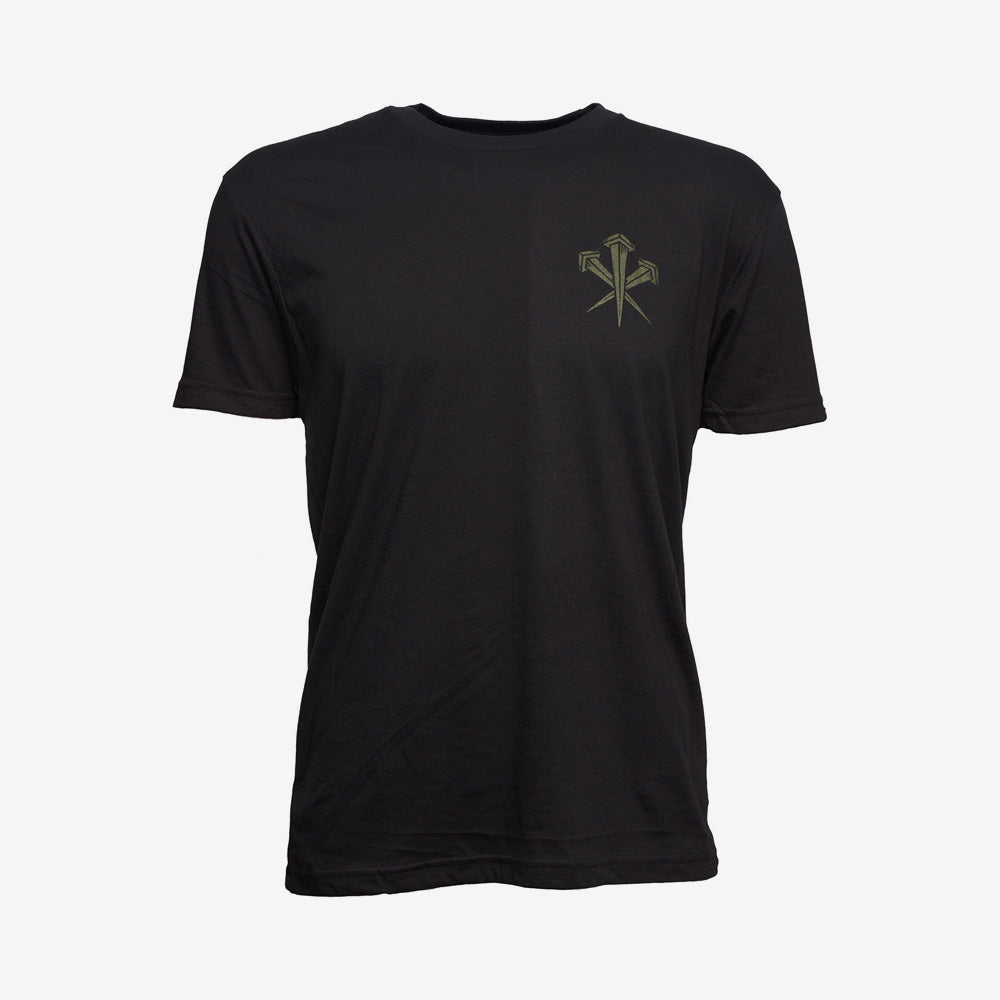 LMSGear T-Shirt Logo Nails schwarz
