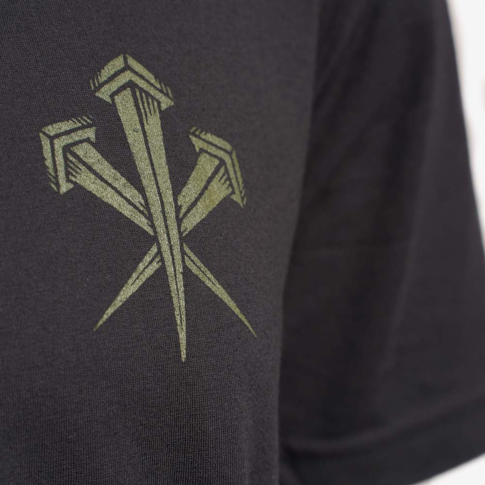 LMSGear T-Shirt Logo Nails schwarz