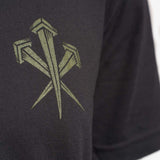 LMSGear T-Shirt Logo Nails schwarz