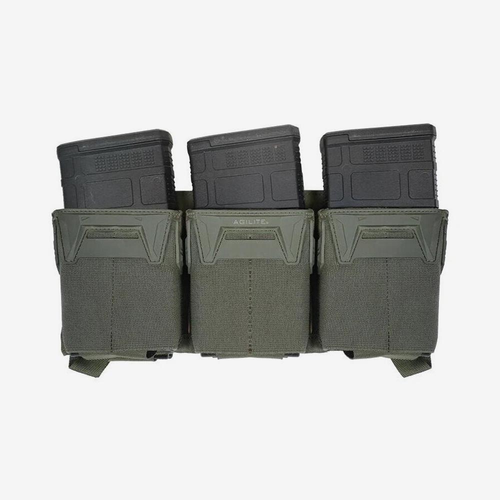 Agilite Pincer Placard .308 Triple Magazine Pouch