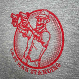 LMSGear T-Shirt "Bruce Last Man Standing" grau