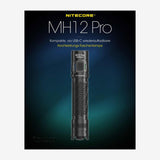 Nitecore MH12 Pro 3300 Lumen Taschenlampe schwarz